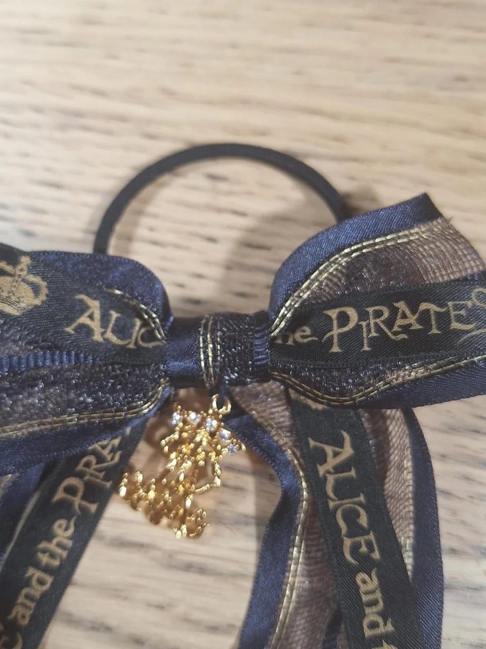 Alice and the Pirates Dark Blue Ribbon Ponytail Hair Bow | Lolita 🎀💙